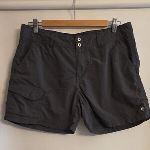 Columbia Women's Dark Gray Cargo Shorts